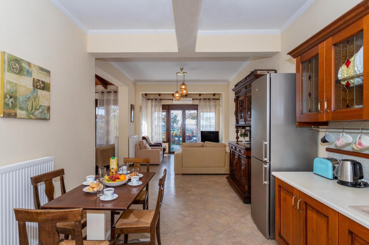 Blue Panorama Villas Giannoudi  ภายนอก รูปภาพ